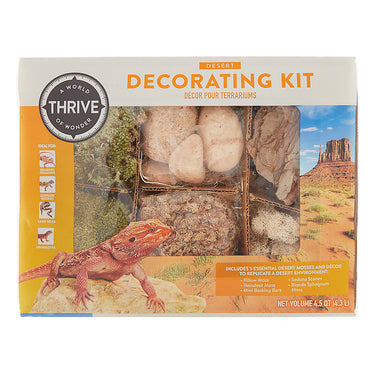 Thrive Desert Reptile Decorating Kit